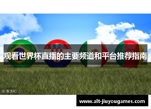 观看世界杯直播的主要频道和平台推荐指南